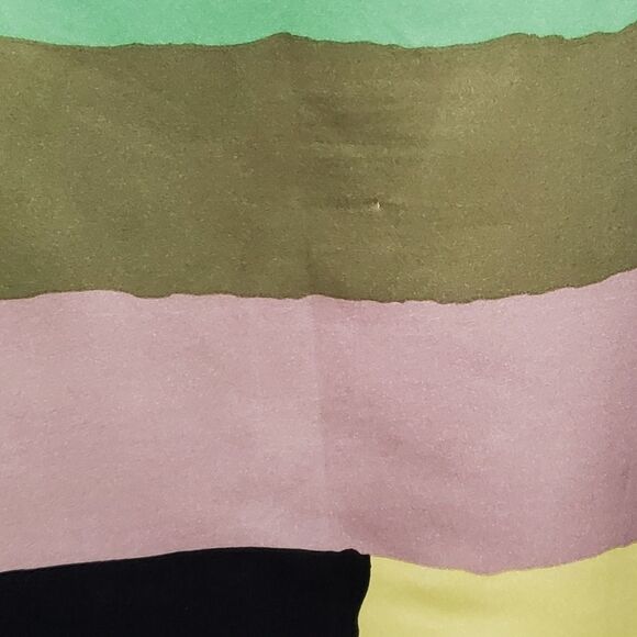 RARE HTF Anthropologie James Coviello Tableau Satin Sleeveless Shift Dress Frock - Picture 11 of 11